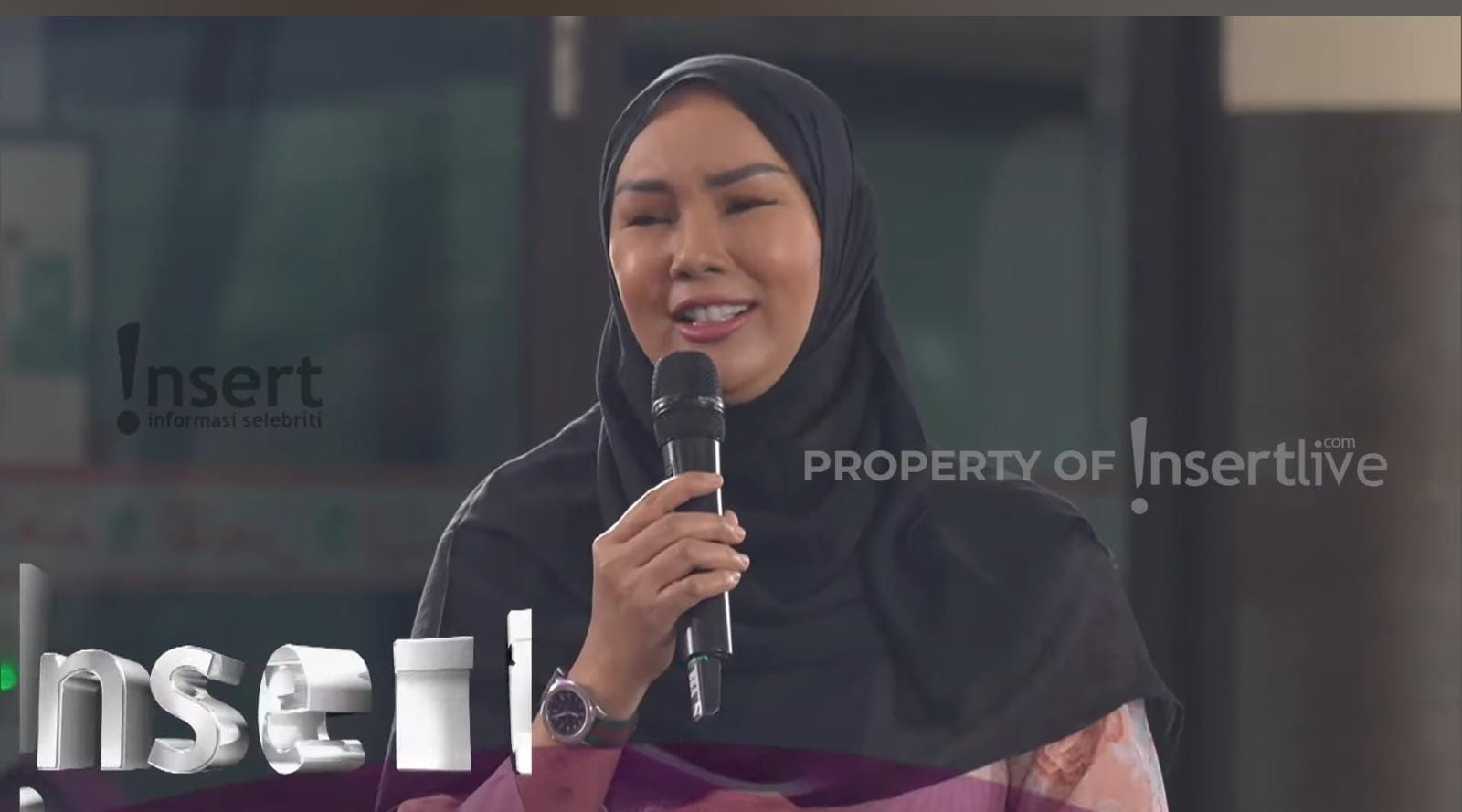 Kalina Octaranny menghadiri kajian ustadz Hilman Fauzi (YouTube Insert)